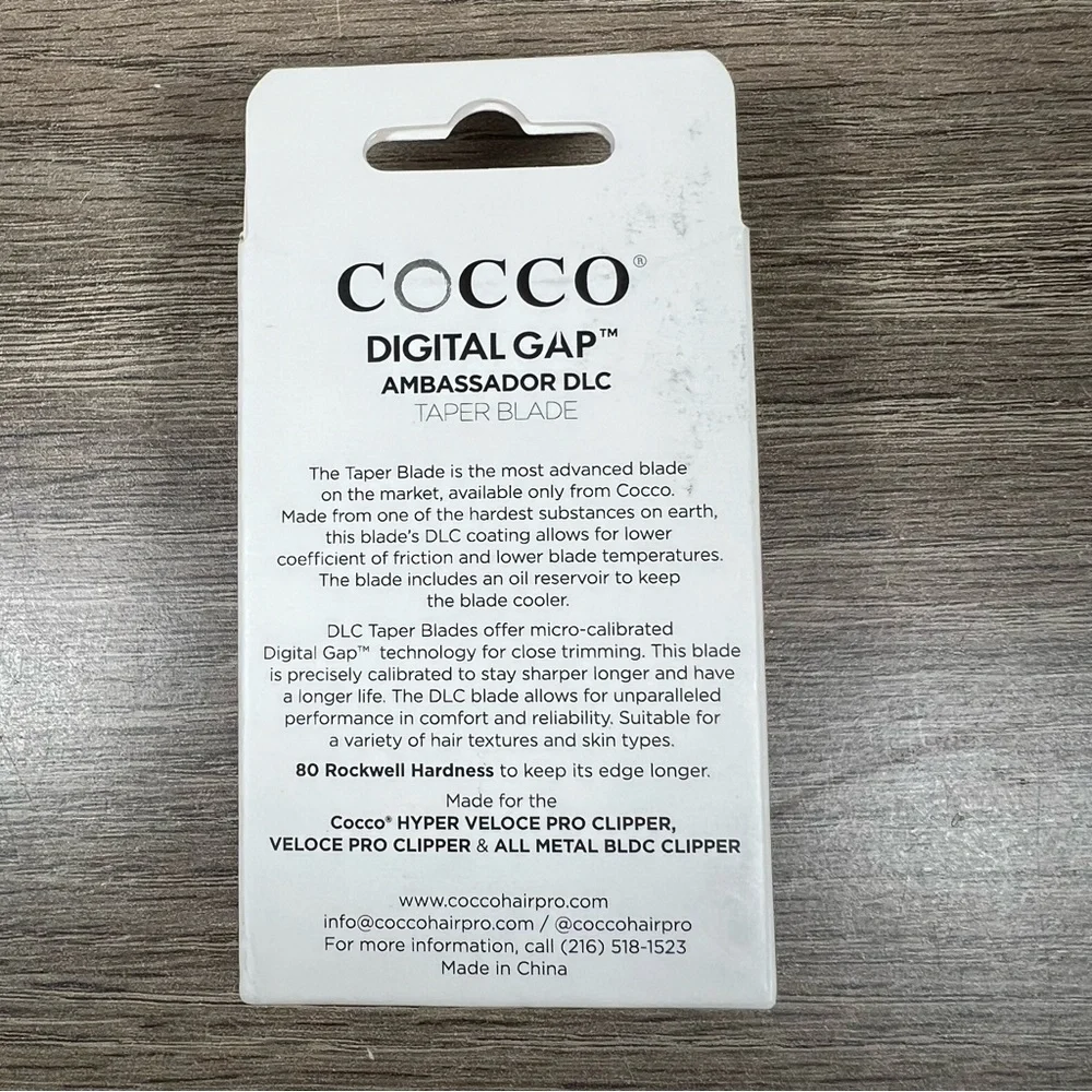 Cocco Digital Gap Ambassador DLC Taper Clipper Blade